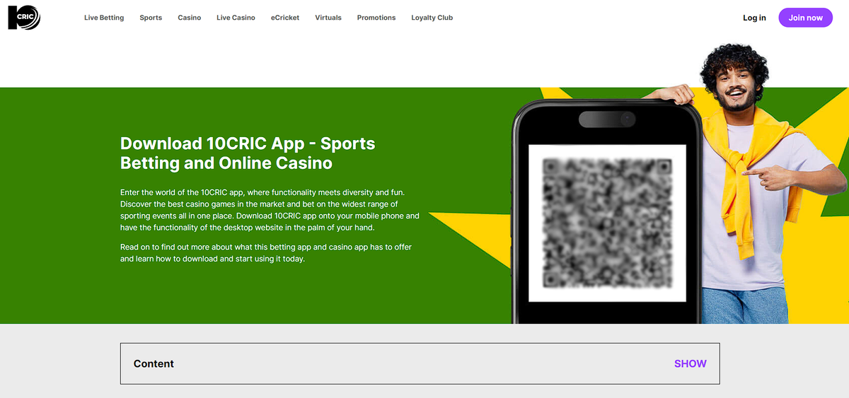 10CRIC app