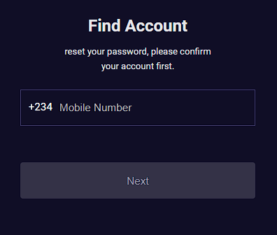 Reset Password