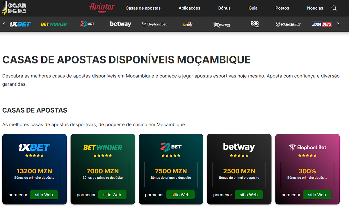 Betting in Mozambique