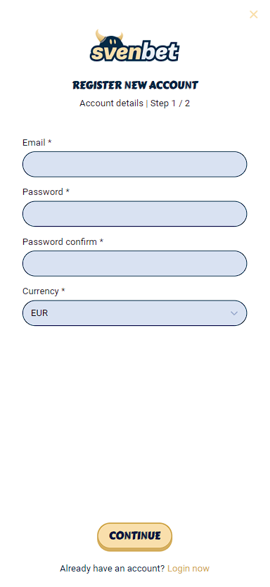 How to Register at Svenbet