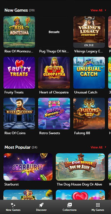 Casino at Betsafe