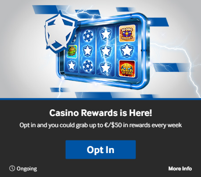 Casino Rewards Betway