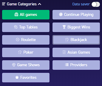 Game Categories