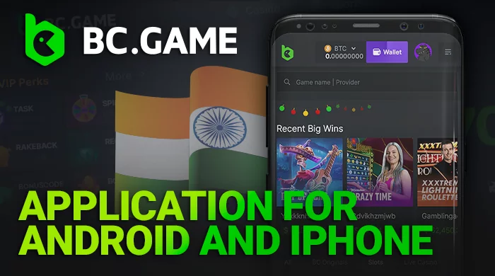 BC.Game mobile application