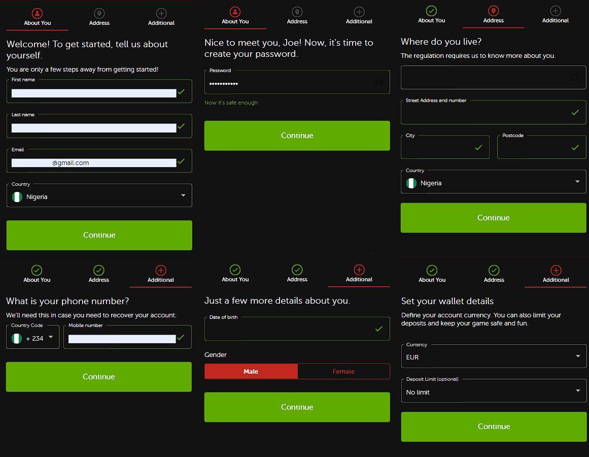 Betsafe Registration