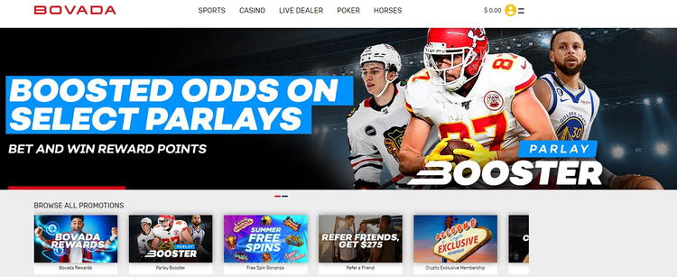 Bovada promotion page