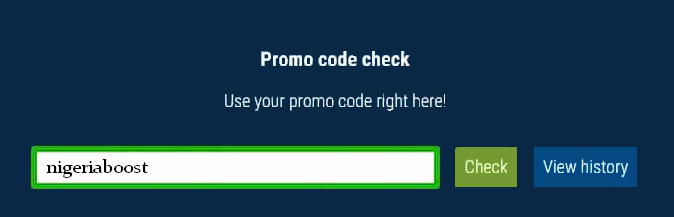 1xbet promo code checker