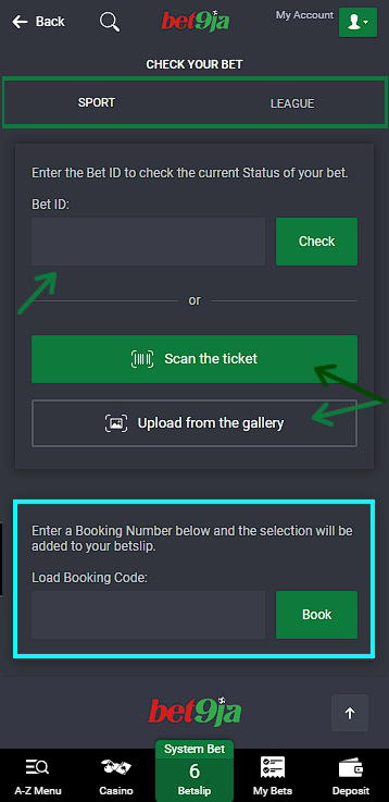 bet9ja book checker