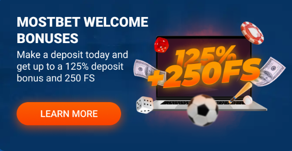 Mostbet Welcome bonus