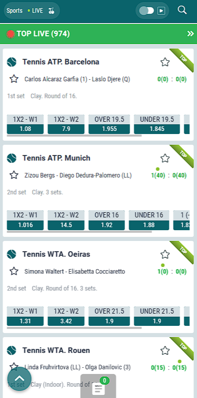 22bet Nigeria live